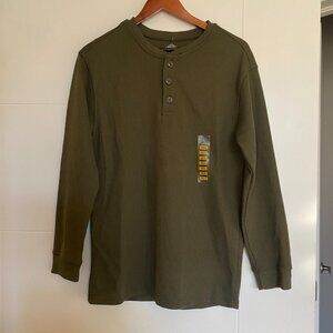 Men's Long Sleeve Thermal Henley